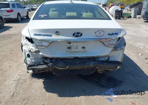 2011 Hyundai Sonata Hybrid from USA, damaged, VIN KMHEC4A45BA004883